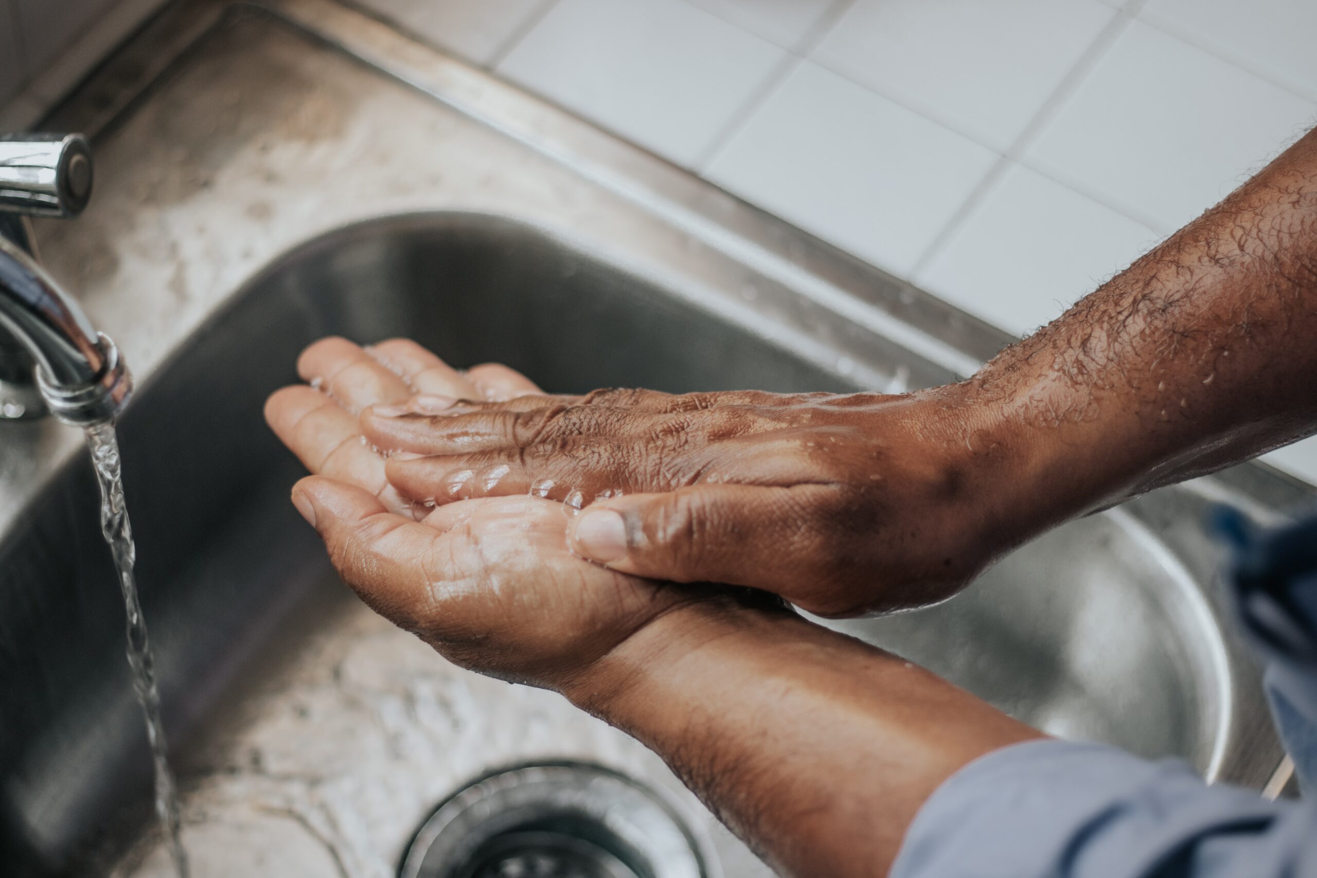 washing hands scaled
