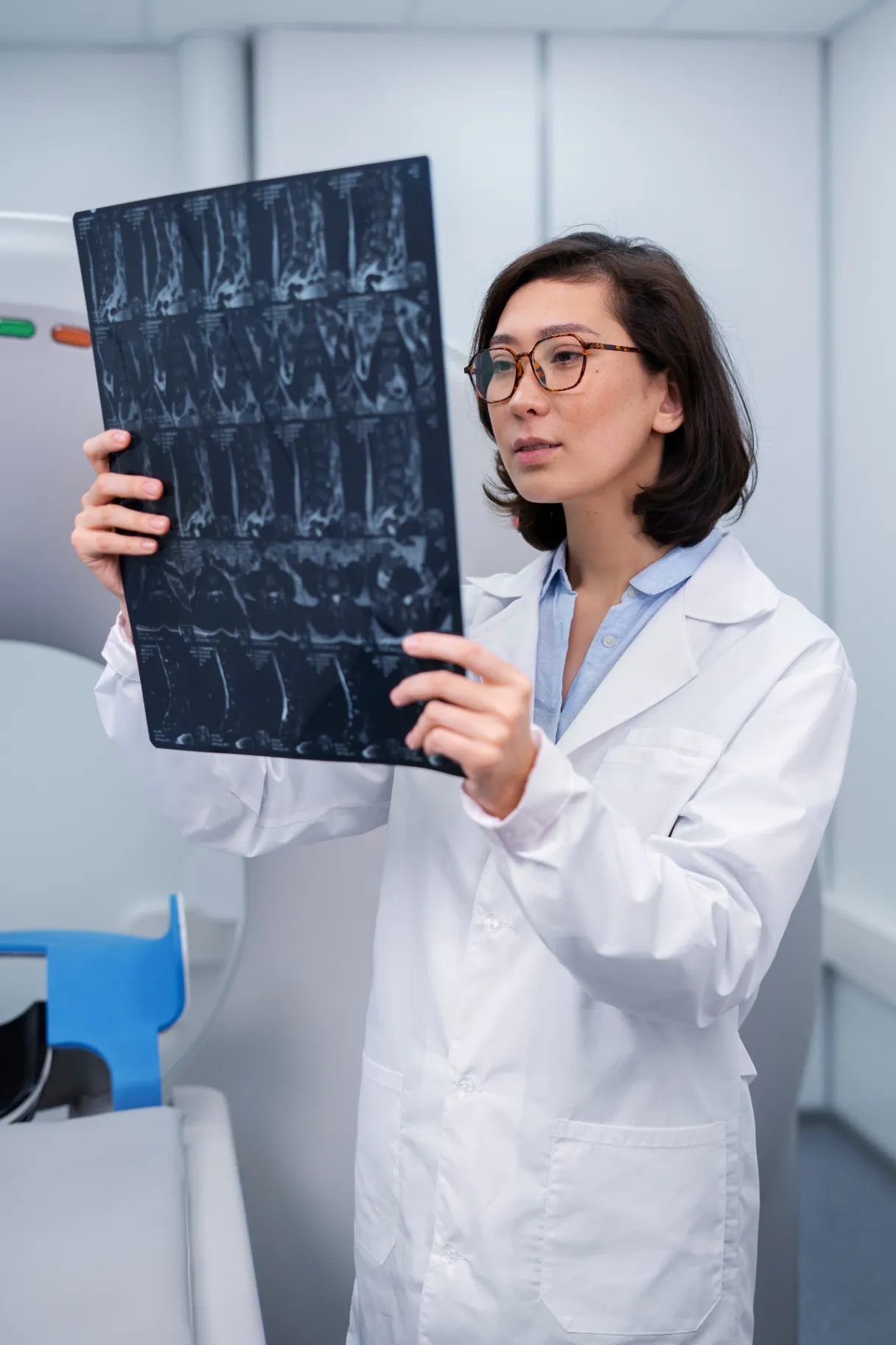 doctor looking ct scan 1 doctor looking ct scan 1